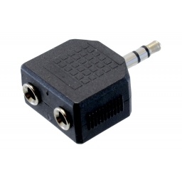 Doble Jack 3.5mm stereo a Plug 3.5mm stereo