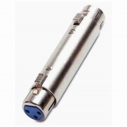 Adaptador de audio XLR Hembra Hembra THEONE