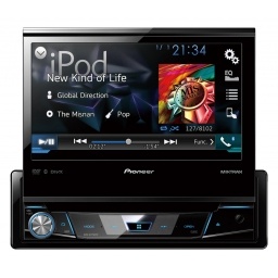 Autorradio con Usb, Bluetooth y Control Remoto pantalla 7" rebatible