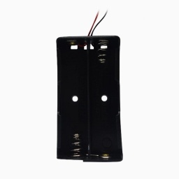 Portapila 18650 Caja de Bater�a con Cable Bater�a de Litio 2 7.4V Carga Serie