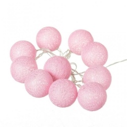 Gu�a de Luces Led a Pila - Rosado