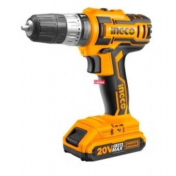 Atornillador CIDLI20012 20V con Percutor + 2 bater�as 20V / 2.0ah + cargador INGCO