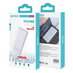 Power Bank Compatible con Iphone  20W  5,9 y 12V BWOO