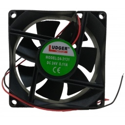 Turbina Fan Cooler 24V-  Tama�o 80X80X25 Mm
