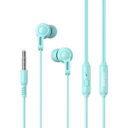 Auricular Intrauditivo Manos Libres con Conector 3.5 Verde Bwoo BWOO