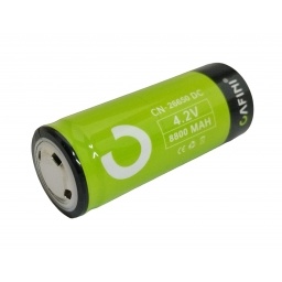 Pila de Litio Recargable CR26650 3.7V  4.2V 8800 mah CAFINI
