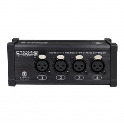 Extensor TRANSMISOR Box Xlr Hembra Over CAT6