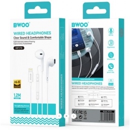 Auricular Intrauditivo Manos Libres con Conector Lightning BWOO