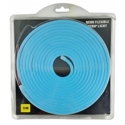 Cinta Led Neon 5M Light Blue -120 Led 12V 7,2W 6MM* 12MM Azul Luminoso