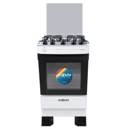 Cocina a Gas Enxuta Blanca  - 4 Hornallas