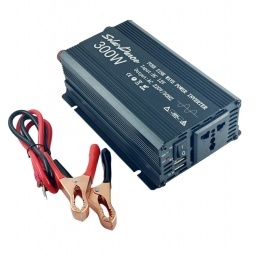 Inversor de Voltaje 12V  a 220V, 300W Onda Sinusoidal