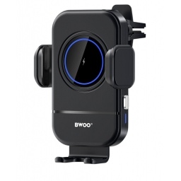 Soporte de Coche para Celular con Cargador Inductivo 15w BWOO