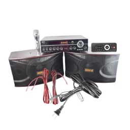 Amplificador con Juego de Parlantes 8"