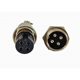 Conector GX20 4PIN (el Juego)male Female Panel Chassis