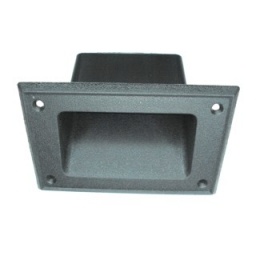 Manija Plastica Mediana Negra 6.8 X 3.8 (17 X 9.5 Cm) BK