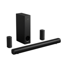 Barra de Sonido 5.1 con Subwoofer y 2 Satelites cableado NORTH TECH