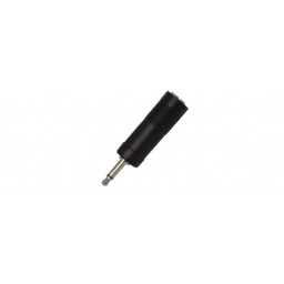 Adaptador de Audio Jack 1/4 stereo a plug 3.5 mm mono plastico MIYAKO USA