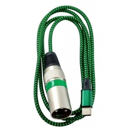 Cable Conector Xlr Macho a Usb-c Deluxe