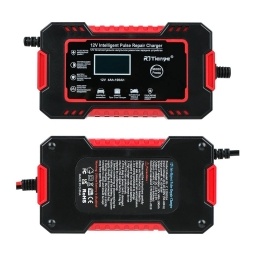 Cargador de Baterías de 12V para Vehiculos autos - 6AH con pulso reparador gel