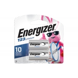 Blister X2 Pila litio CR123A 3V