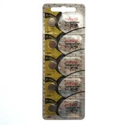 Blister de 5 Pilas de Reloj 1.55 V Maxell  373 - SR916SW MAXELL