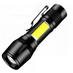 Linterna a Led Recargable USB 12,2CM