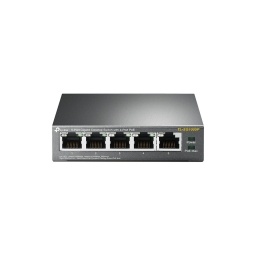Switch 5 Bocas Gigabit con 4 Puertos Poe+ TL-SG1005P TP-LINK