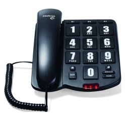 Teléfono de mesa sencillo INTELBRAS