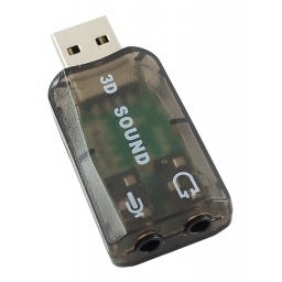 Tarjeta de sonido USB