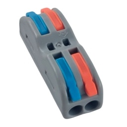 Conector de palanca para union de cables ( 2 a 2 Conexiones)