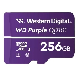 Tarjeta Tf Micro Sd 256GB Clase 10 Wd Purple Western Digital WESTERN DIGITAL