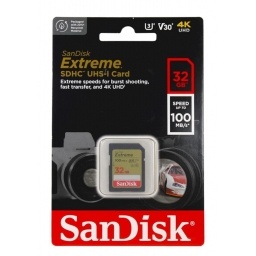 Tarjeta de memoria SDHC UHS-I 32Gb clase 10 SANDISK