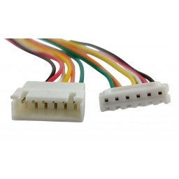 XH2.54 6P Macho y Hembra con Cables #26AWG de 20CM THEONE