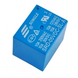Relay 5VDC 10AMP. Simple