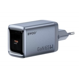 Cargador de Pared Usb-c Gan Pd 65w BWOO