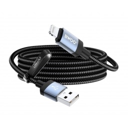 Cable de Datos y Carga Lightning 15W Data Transfer 480MBPS BWOO