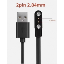 Cable de Carga para Base de Reloj Inteligente de 2 Pines  USB a
