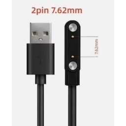 Cable de Carga para Base de Reloj Inteligente de 2 Pines  USB a THEONE