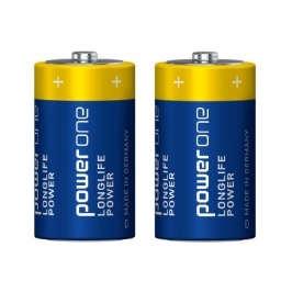 Pila Grande Alkalina 1.5V - Blister X2