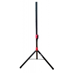 Tripode para Parlantes metalico , color negro con rojo  FEUR