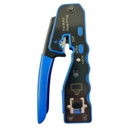 Pinza para Crimpear terminales RJ45 pasante