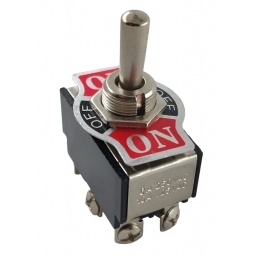 Llave Palanca ONOFFON 6 AMP 250V .6 Patas MIYAKO USA