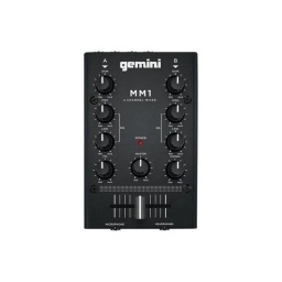Mixer Compacto 2 Canales  Dj con control de ganancia Phono a Line GEMINI