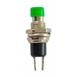 Pulsador Mini Verde Normal Abierto THEONE