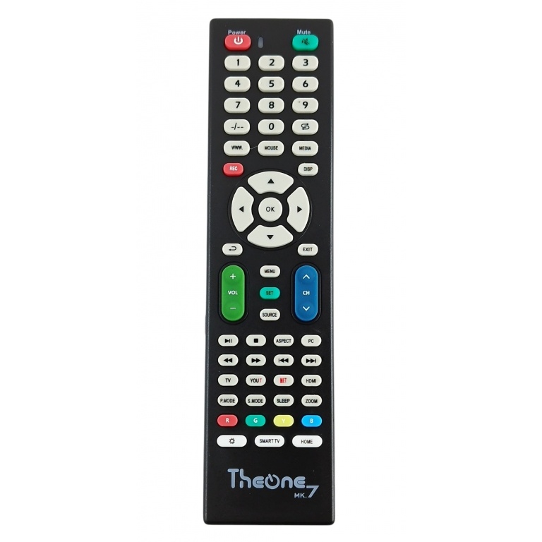 Control Remoto Universal para Tv Lcd/led Smart Tv, Tv Box, Canaleras y DirecTV THEONE