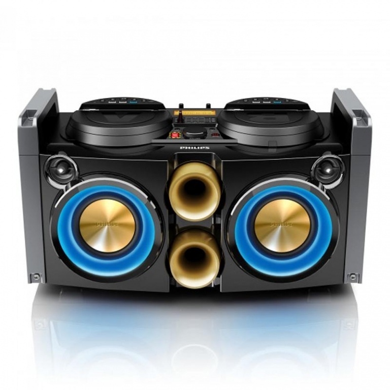 Minicomponente de audio Philips con Bluetooth doble DJ