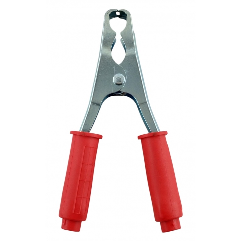 Pinza Cocodrilo Bateria 100 Amp. Color Rojo MIYAKO USA