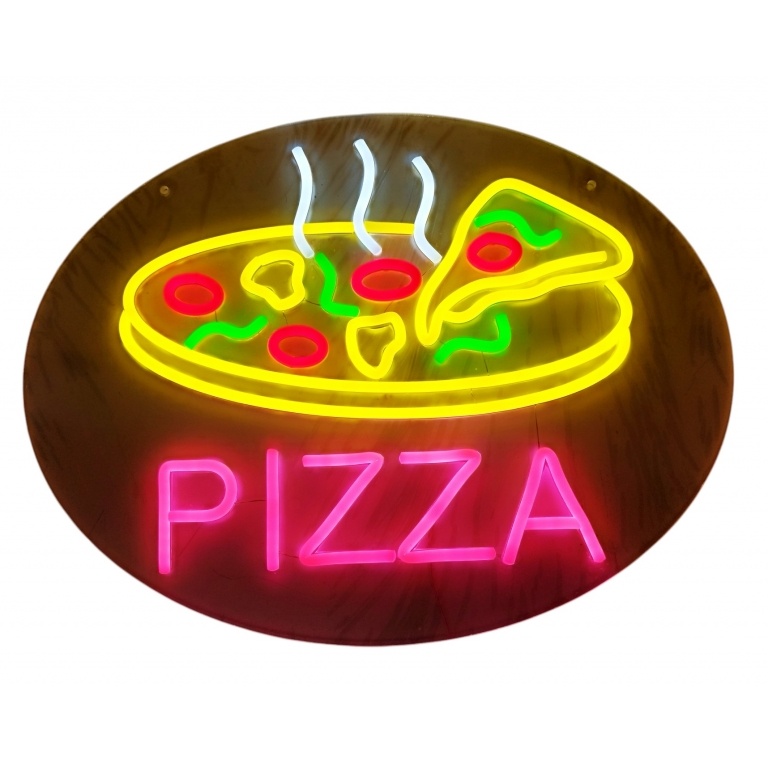 Cartel Neon de Led Pizza