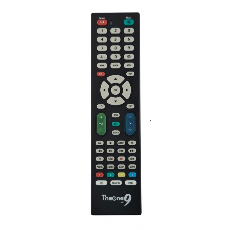 Control Remoto Universal para Tv Lcd/led Smart Tv, Tv Box, Canaleras y DirecTV THEONE