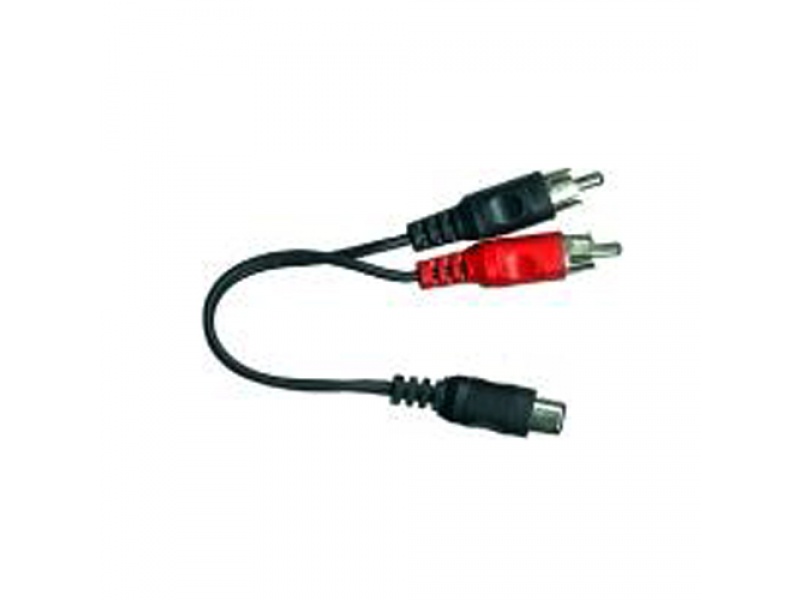 Cable Adaptador 2 Plug Rca a Jack Rca NA